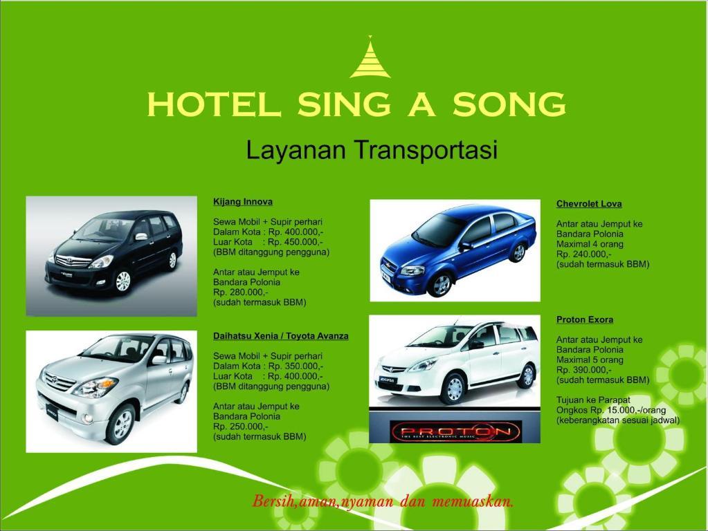Hotel Sing A Song Pematangsiantar Exterior photo